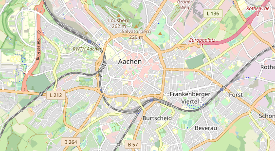 Monteurzimmer auf Karte