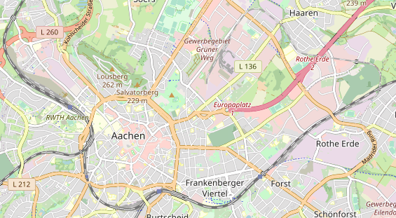 Monteurzimmer auf Karte