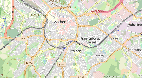 Monteurzimmer auf Karte