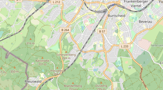 Monteurzimmer auf Karte