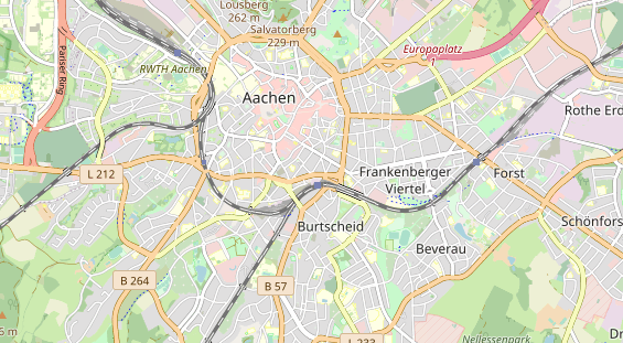 Monteurzimmer auf Karte