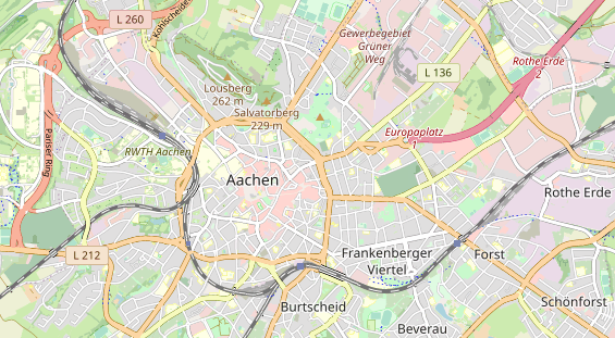 Monteurzimmer auf Karte