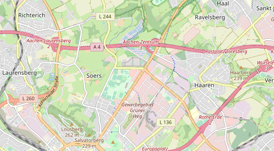Monteurzimmer auf Karte