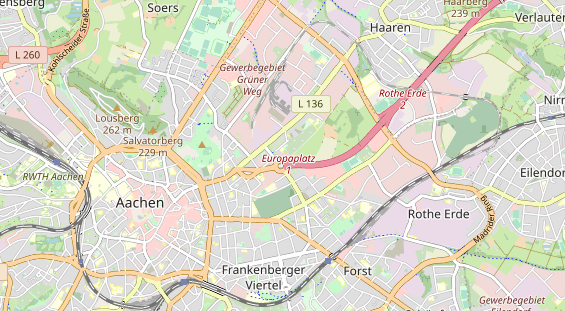 Monteurzimmer auf Karte