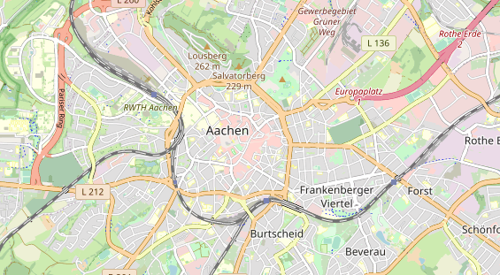 Monteurzimmer auf Karte