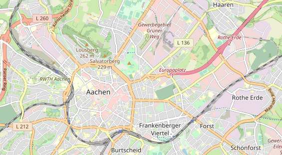 Monteurzimmer auf Karte
