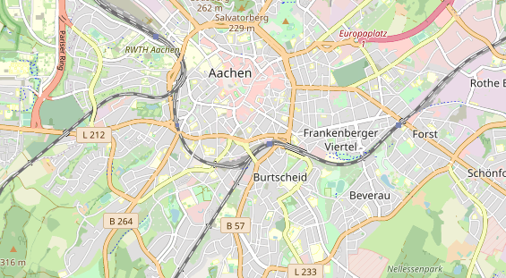 Monteurzimmer auf Karte