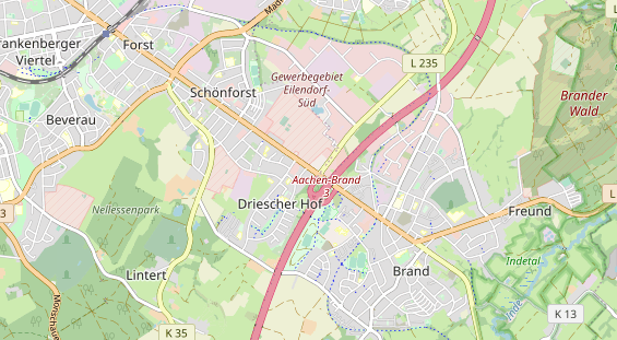 Monteurzimmer auf Karte