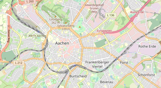 Monteurzimmer auf Karte