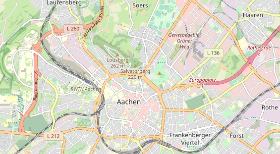 Monteurzimmer auf Karte