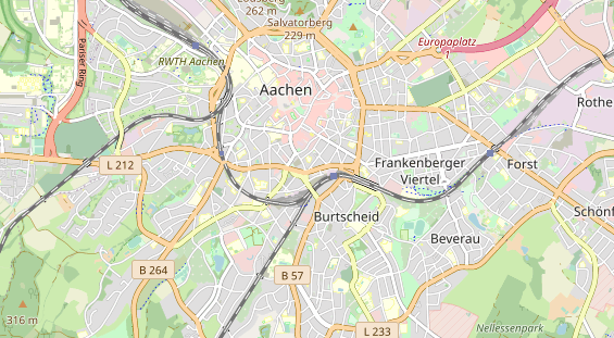 Monteurzimmer auf Karte