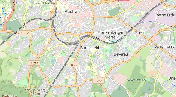 Monteurzimmer auf Karte