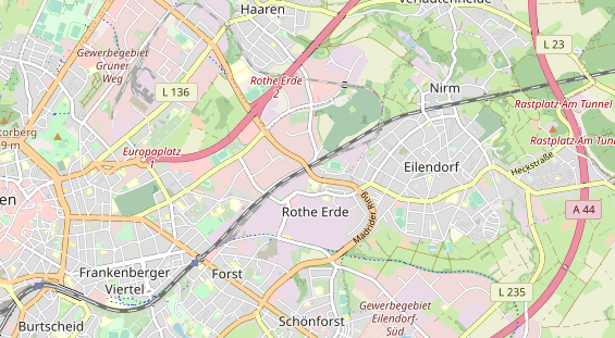 Monteurzimmer auf Karte