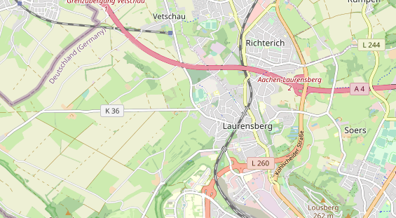 Monteurzimmer auf Karte