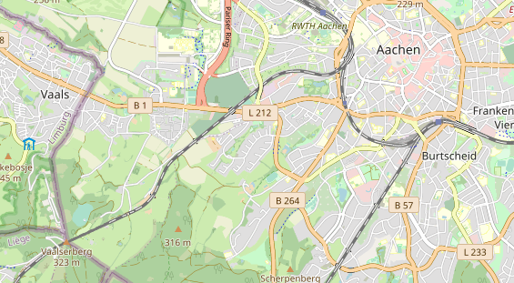 Monteurzimmer auf Karte