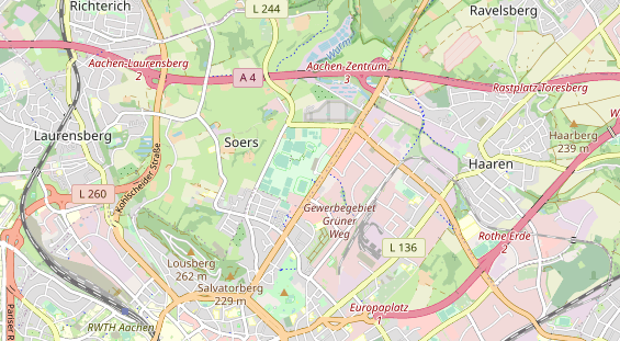 Monteurzimmer auf Karte
