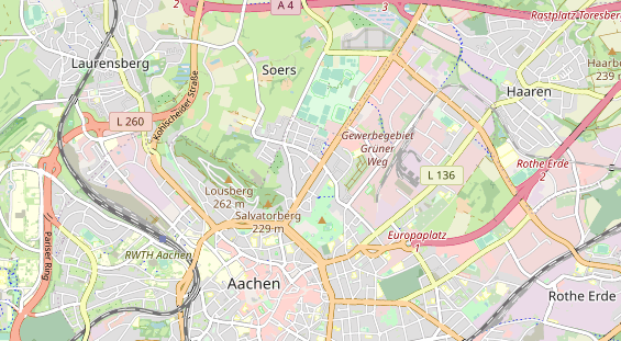 Monteurzimmer auf Karte