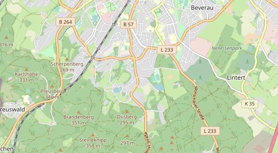 Monteurzimmer auf Karte