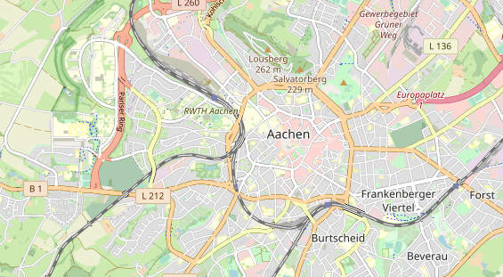 Monteurzimmer auf Karte