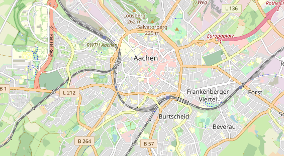 Monteurzimmer auf Karte