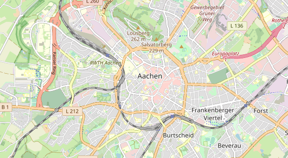 Monteurzimmer auf Karte