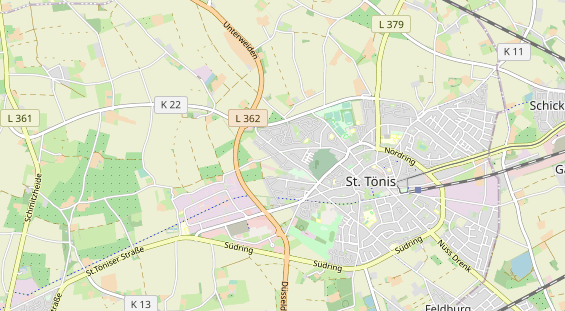 Monteurzimmer auf Karte