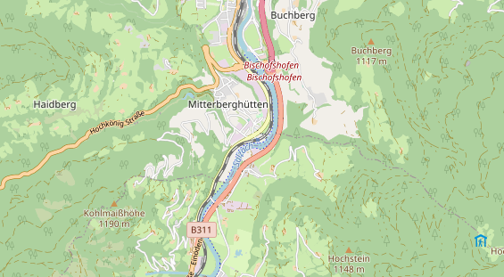 Monteurzimmer auf Karte