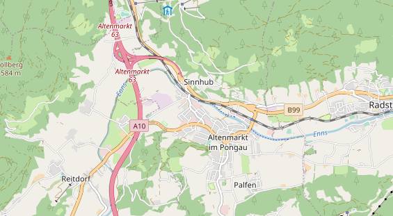 Monteurzimmer auf Karte