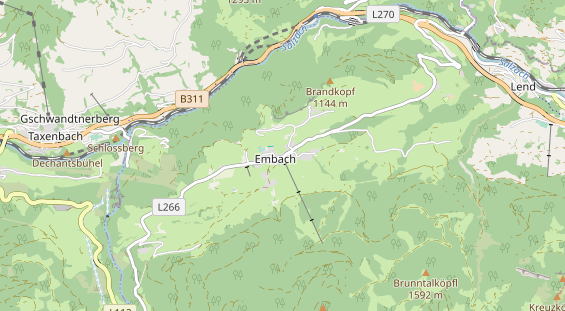 Monteurzimmer auf Karte