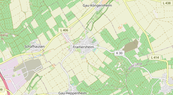 Monteurzimmer auf Karte