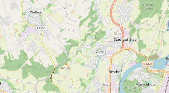 Monteurzimmer auf Karte