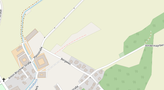 Monteurzimmer auf Satellitenbild