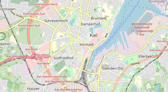 Monteurzimmer auf Karte