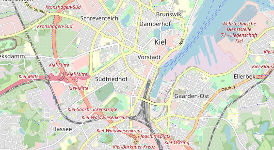 Monteurzimmer auf Karte