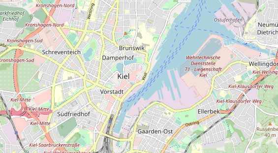 Monteurzimmer auf Karte
