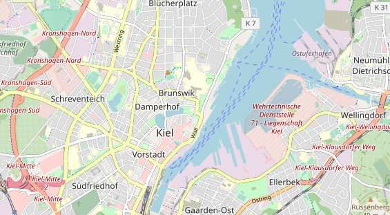 Monteurzimmer auf Karte