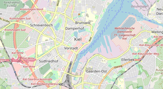 Monteurzimmer auf Karte