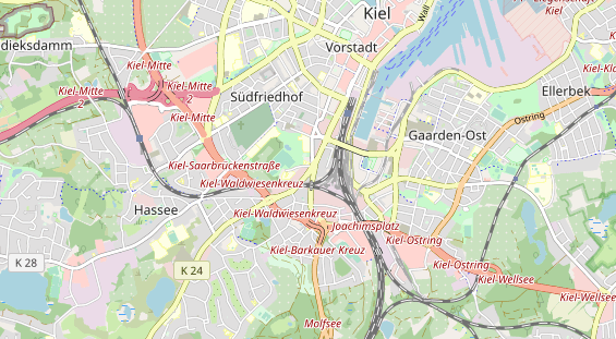 Monteurzimmer auf Karte