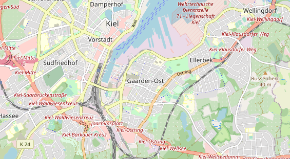 Monteurzimmer auf Karte