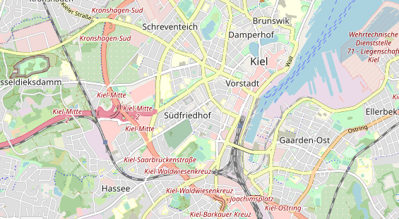 Monteurzimmer auf Karte