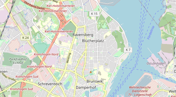 Monteurzimmer auf Karte