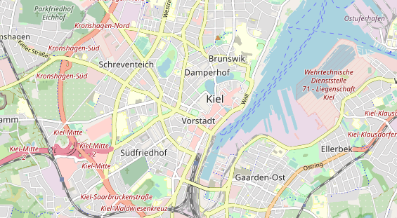 Monteurzimmer auf Karte