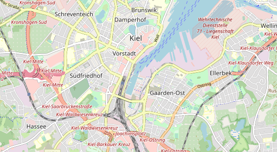Monteurzimmer auf Karte