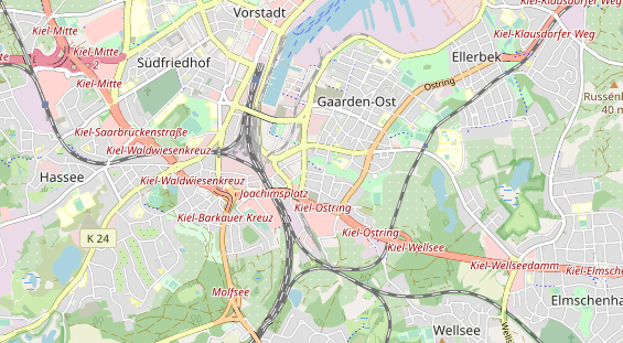 Monteurzimmer auf Karte