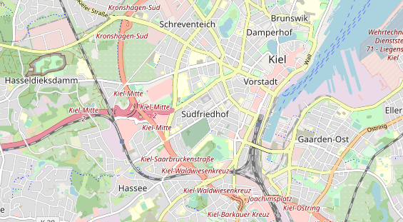 Monteurzimmer auf Karte