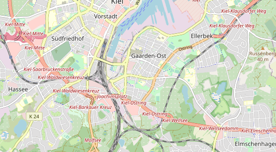Monteurzimmer auf Karte