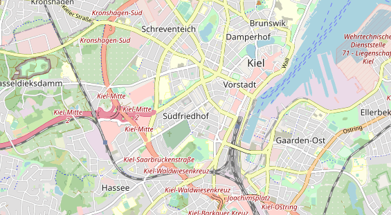 Monteurzimmer auf Karte