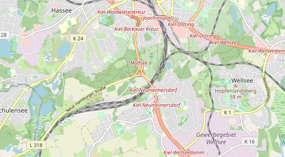 Monteurzimmer auf Karte