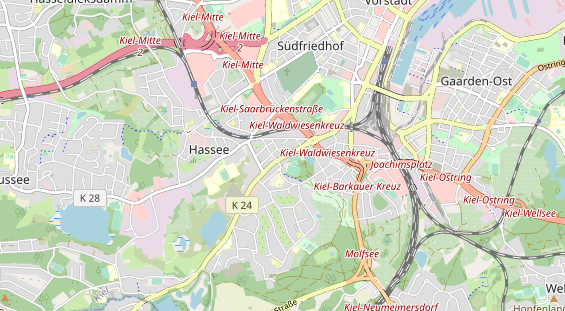 Monteurzimmer auf Karte