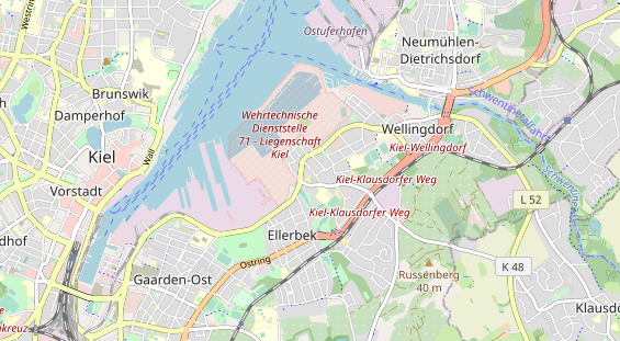 Monteurzimmer auf Karte